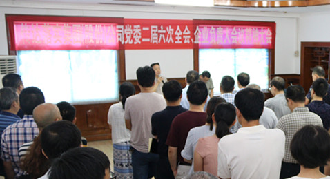 公司召開傳達(dá)落實(shí)集團(tuán)（股份）公司兩會精神大會